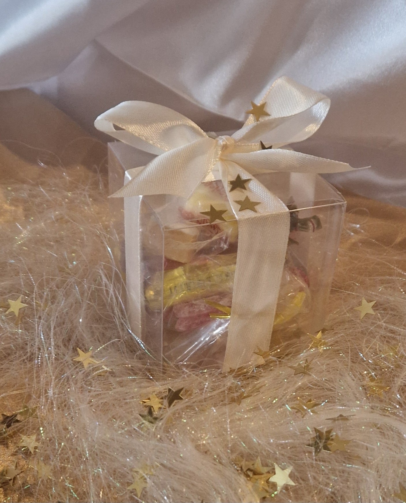 Contenant Cadeau Anniversaire, Départ en Retraite, avec bonbons
