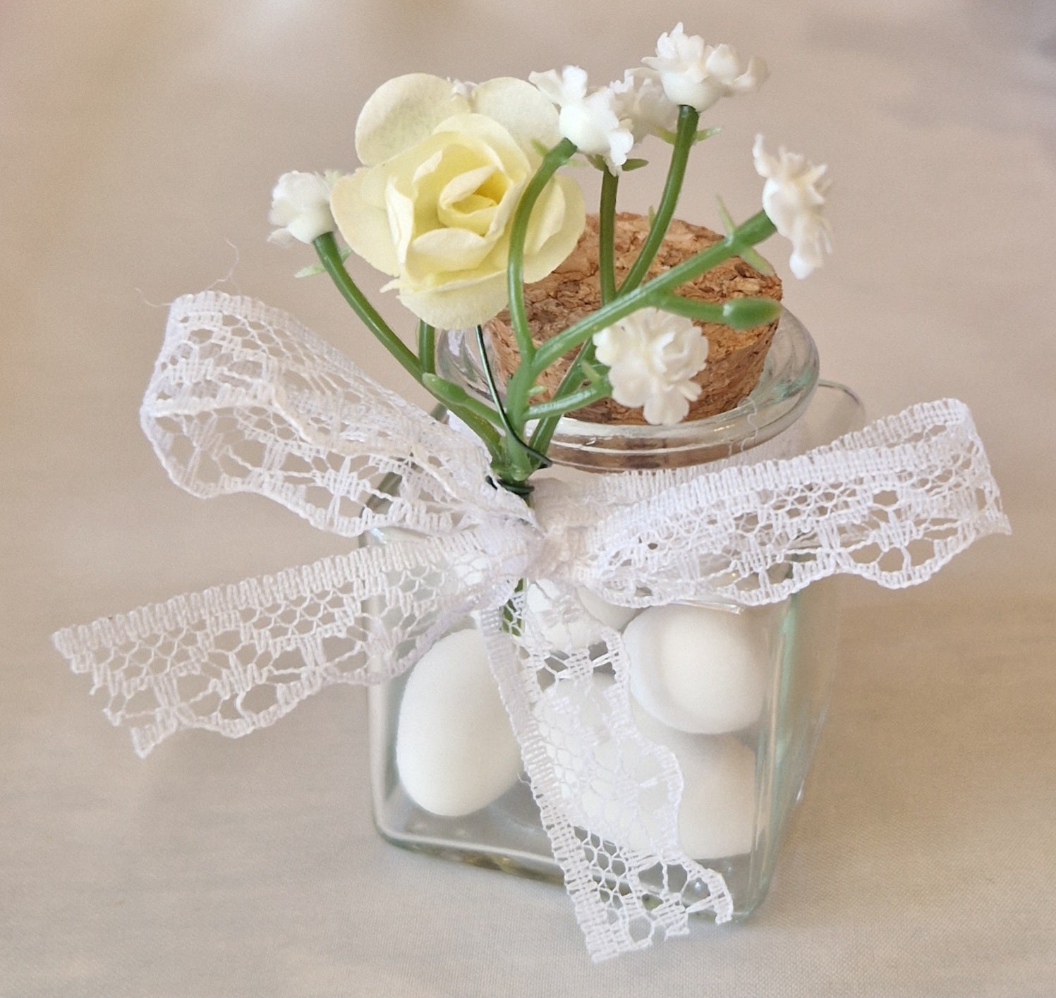 Contenant Mariage avec dragées
