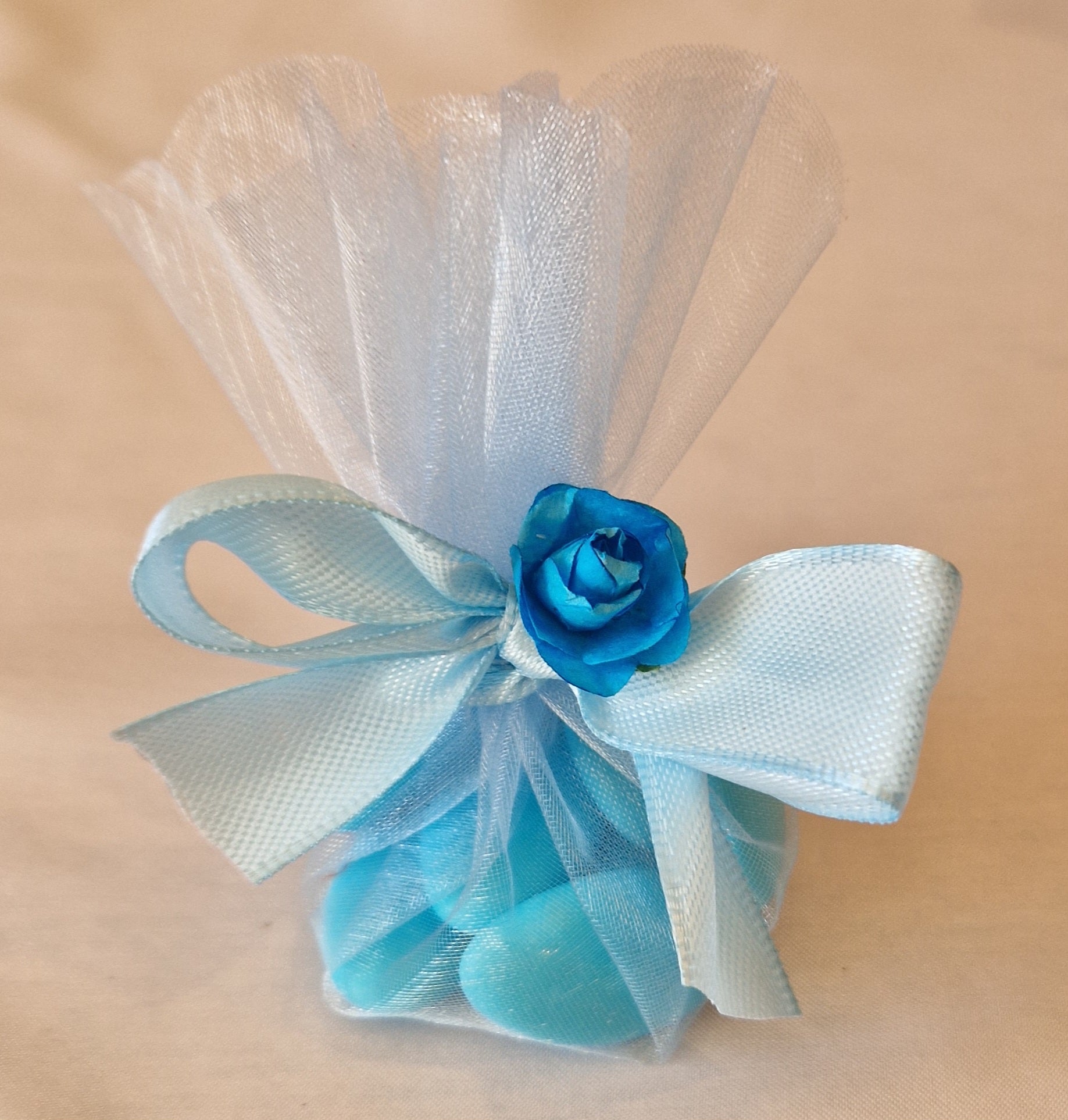 Pochon Mariage avec dragées