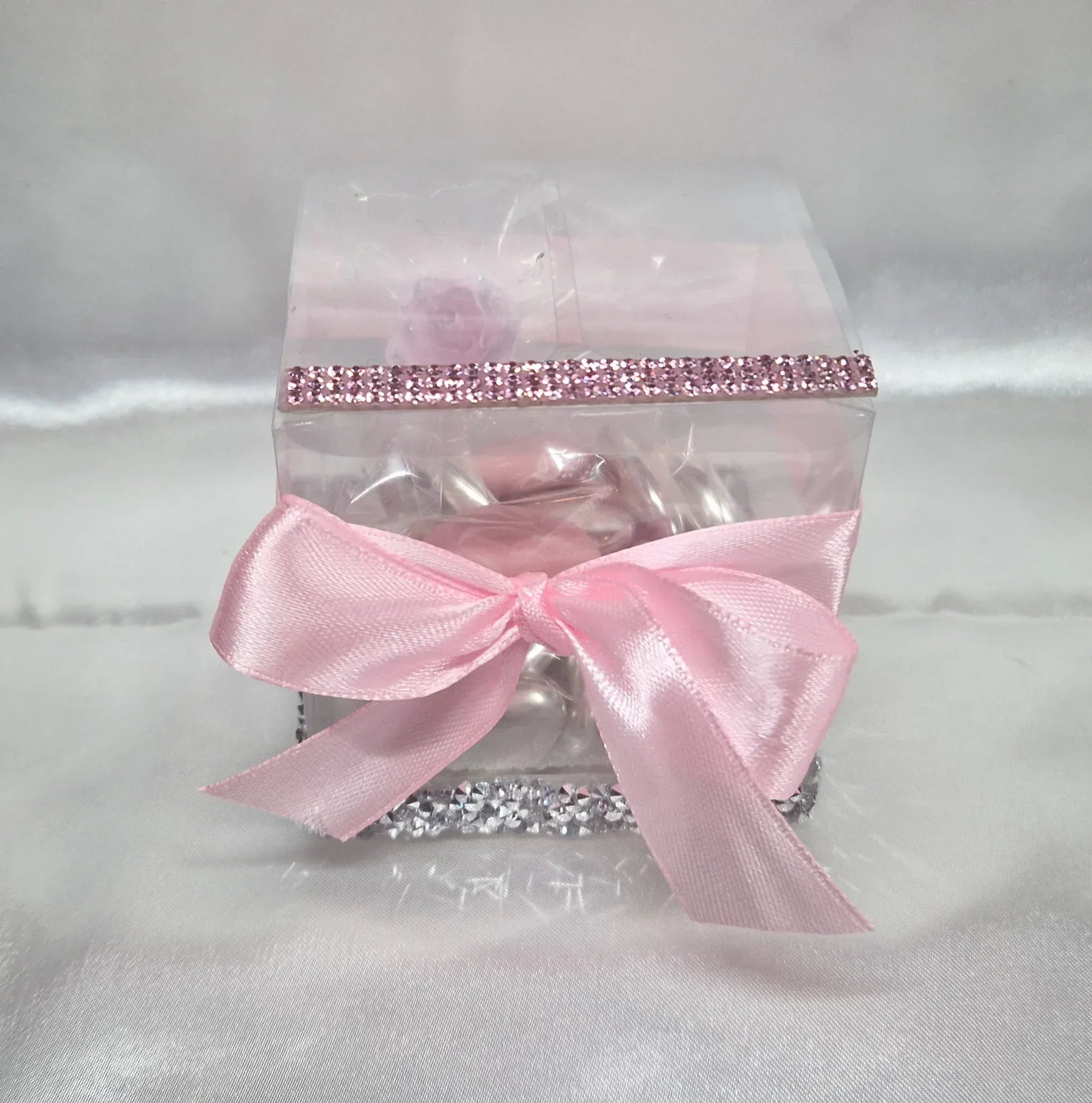Contenant Mariage Luxueux - Dragées Amande et Chocolat Argenté - AngelAnge