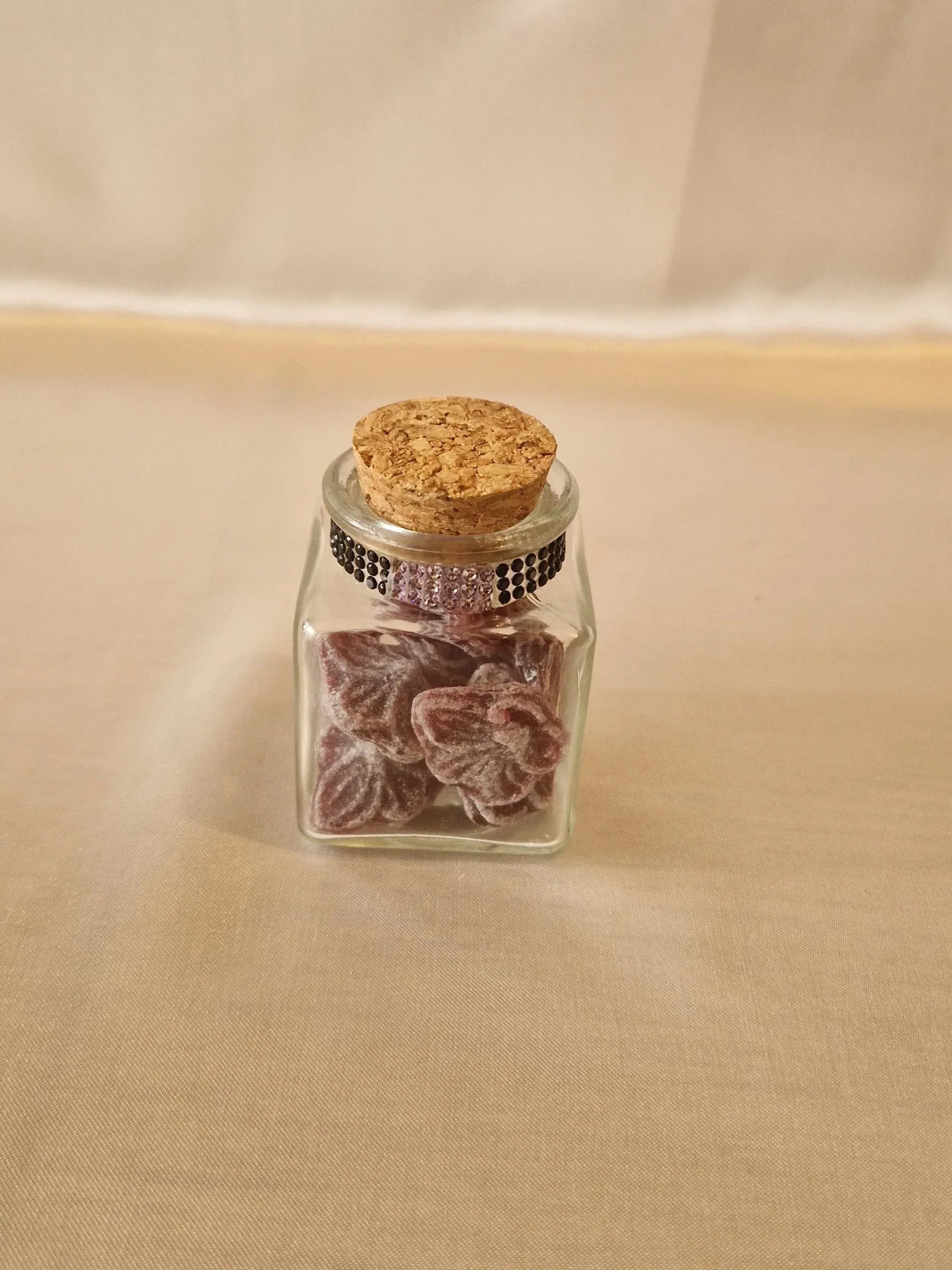 Contenant Verre Anniversaire Adulte - Violettes de Toulouse - AngelAnge