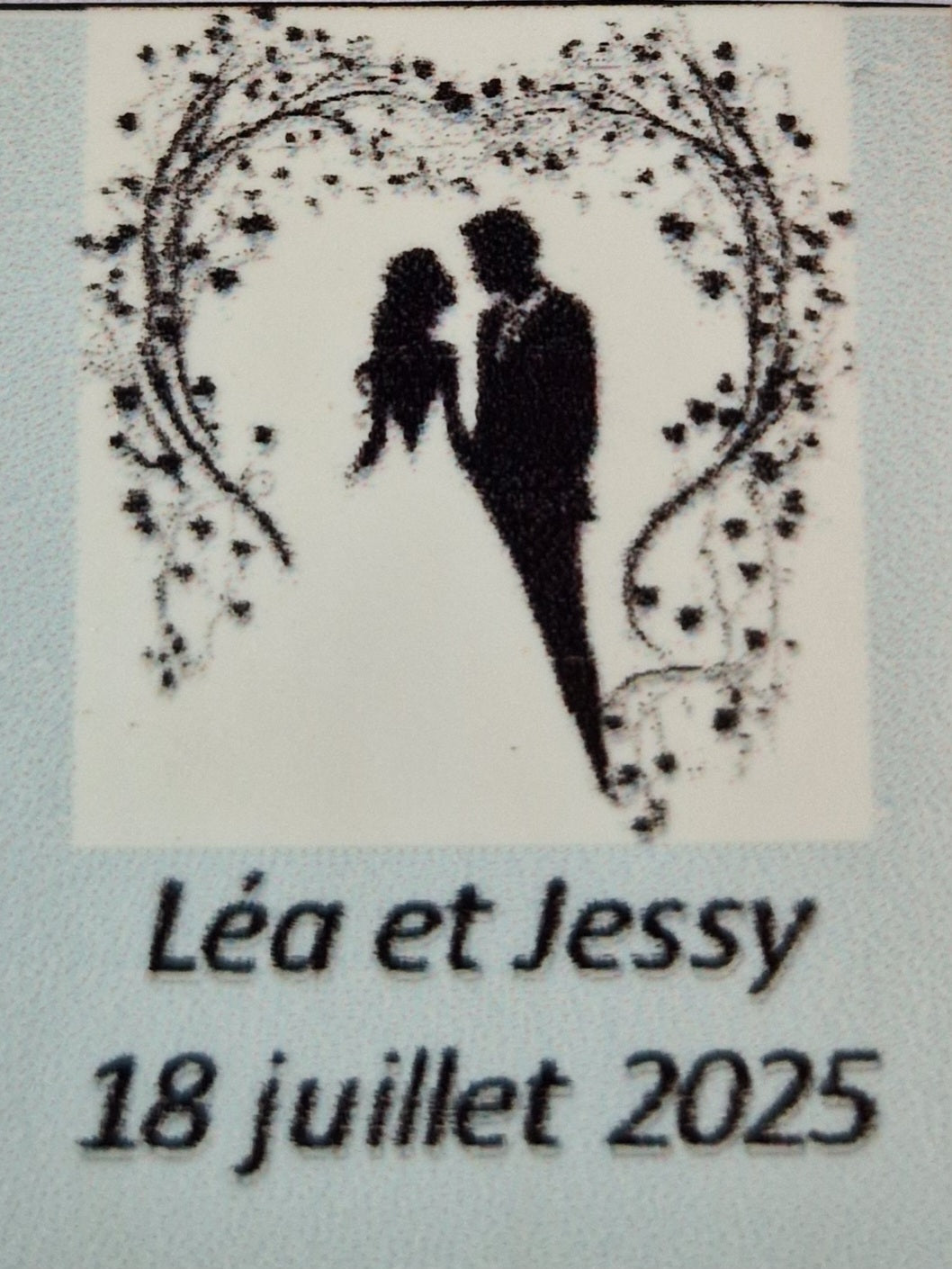 Etiquette Mariage