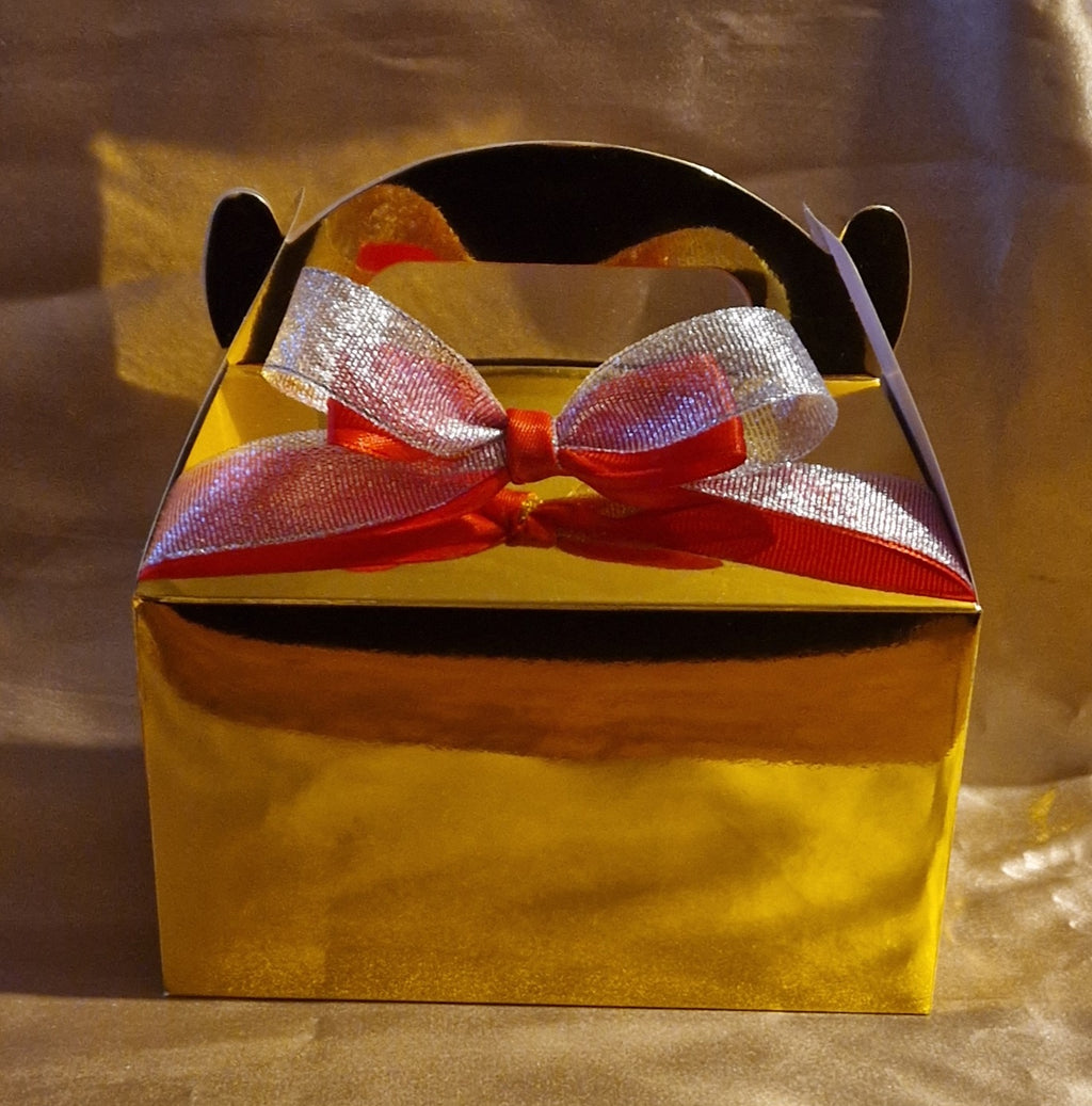 Box Cadeau Noël Premium - Chocolats & Gourmandises Dorées