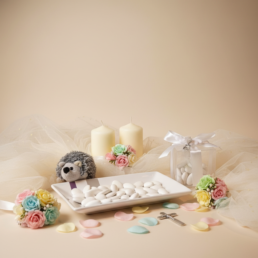 Baptême hérisson coloré 1