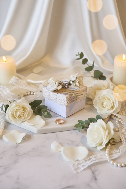 Boîte Mariage – Montage Éditorial Luxe
