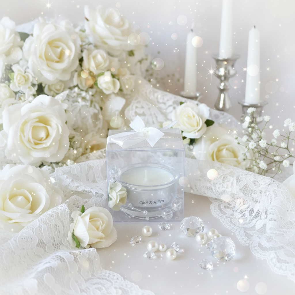 Bougie Parfumée Douceur Blanche