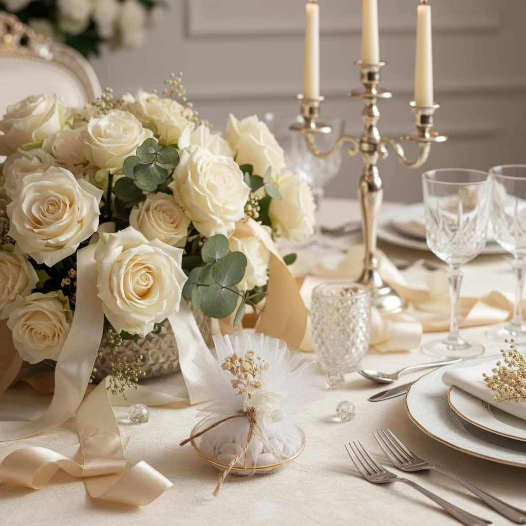 Contenant Mariage Gracieux