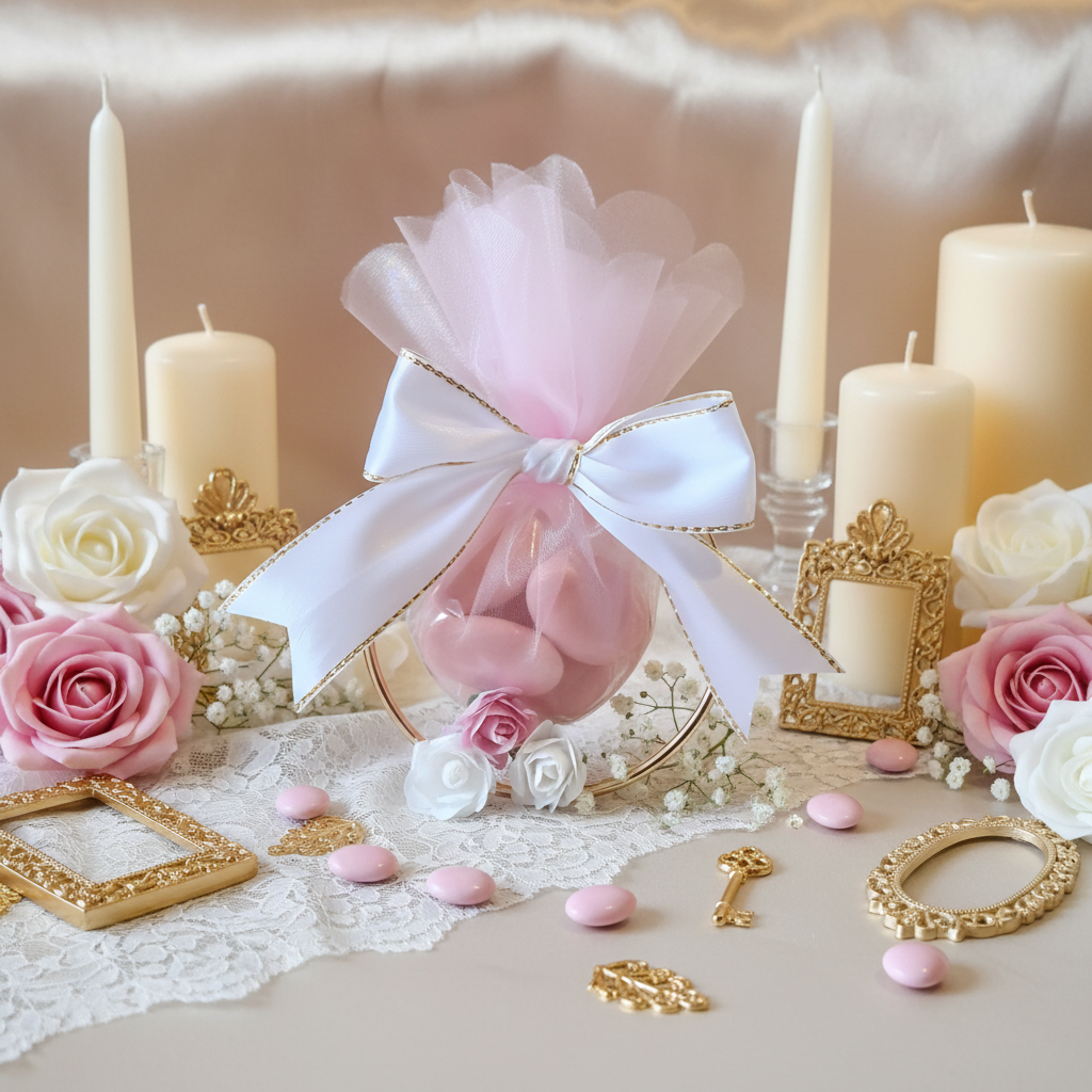 Contenant Mariage Prestige Roses