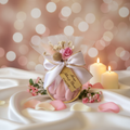 Contenant Mariage Rose & Doré – Ambiance romantique