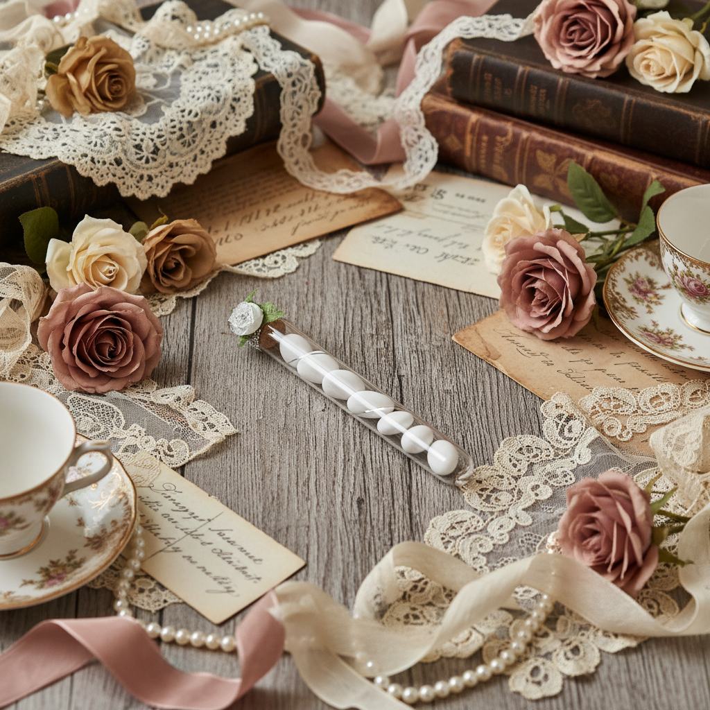 Contenant Mariage Vintage