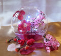 Vase Floral Lumineux Fête des Mamies - Cerisier et Pruniers Dorés