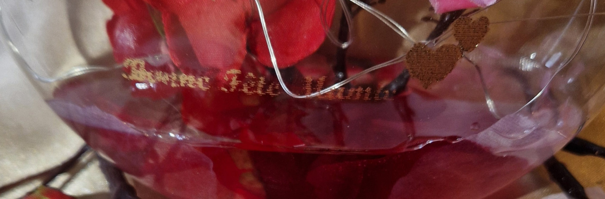 Vase Floral Lumineux Fête des Mamies - Cerisier et Pruniers Dorés