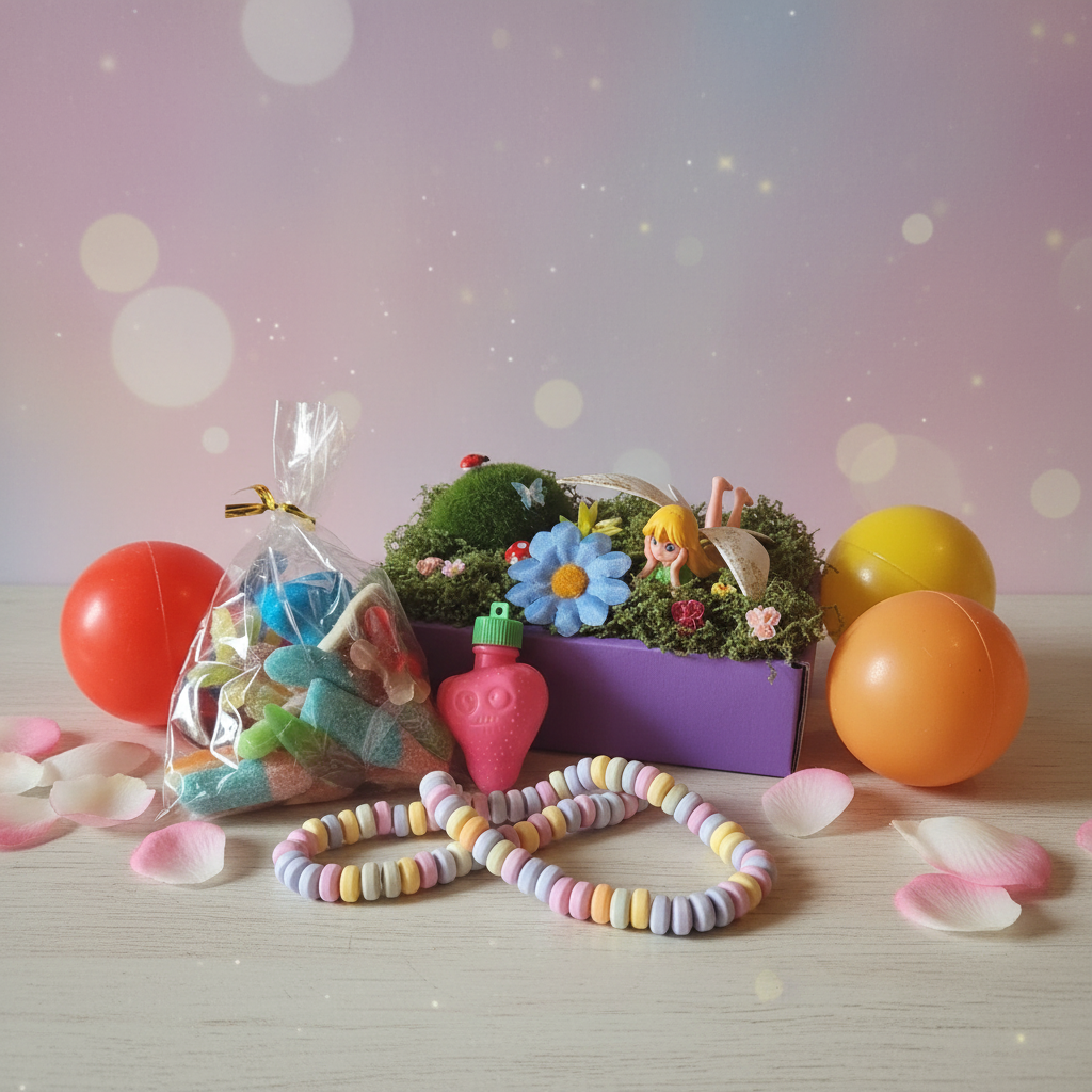 Scène fée blonde fond élégant