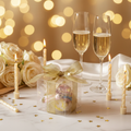 Scène fête anniversaire sans décor blanc